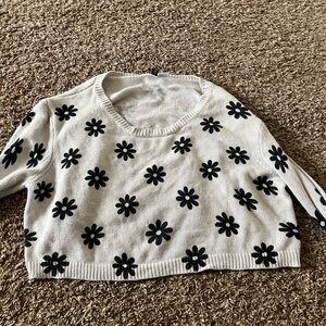 Flower sweater